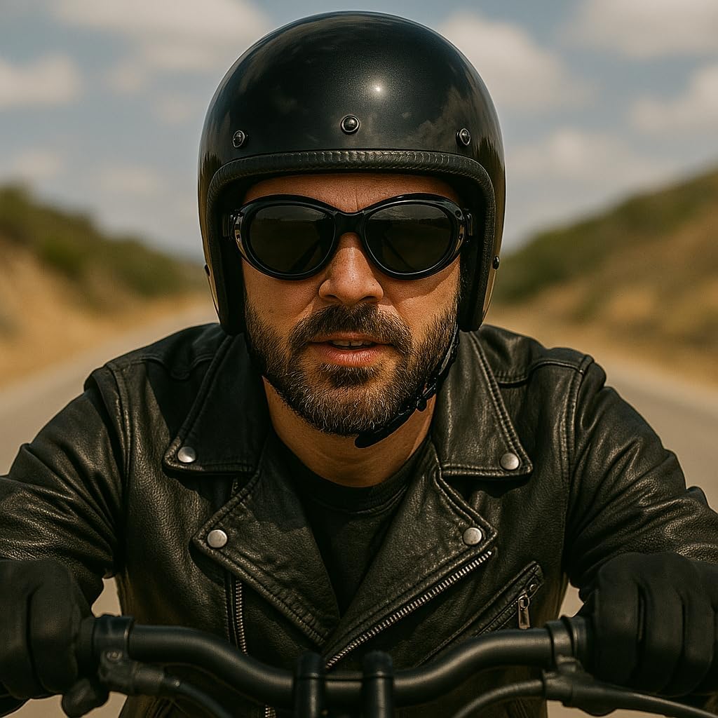 Birdz Eyewear Eagle Red Baron Motorcycle & Airsoft Goggles Clear and Super Dark Lenses for All-Weather, ATV, Biker, Extreme Sports, and Dust Protection - Image 6