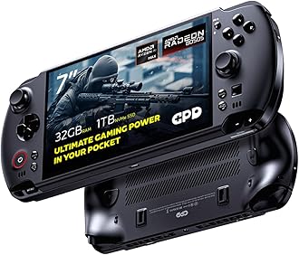 GPD WIN 5 Handheld Gaming PC | AMD Ryzen AI Max Ryzen 385 | 32GB LPDDR5X RAM, 1TB SSD | Radeon 8050S Graphics | Portable PC for AAA Gaming and Emulation