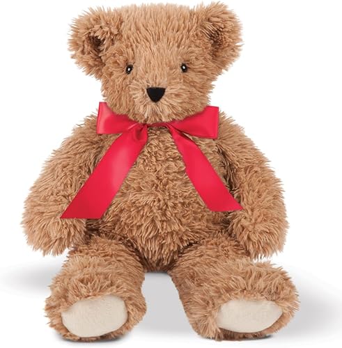 Miniatura 44 de Vermont Teddy Bear Animales de peluche, oso de peluche marrón miel batido de 18 pulgadas, colección súper suave, regalo de peluche coleccionable