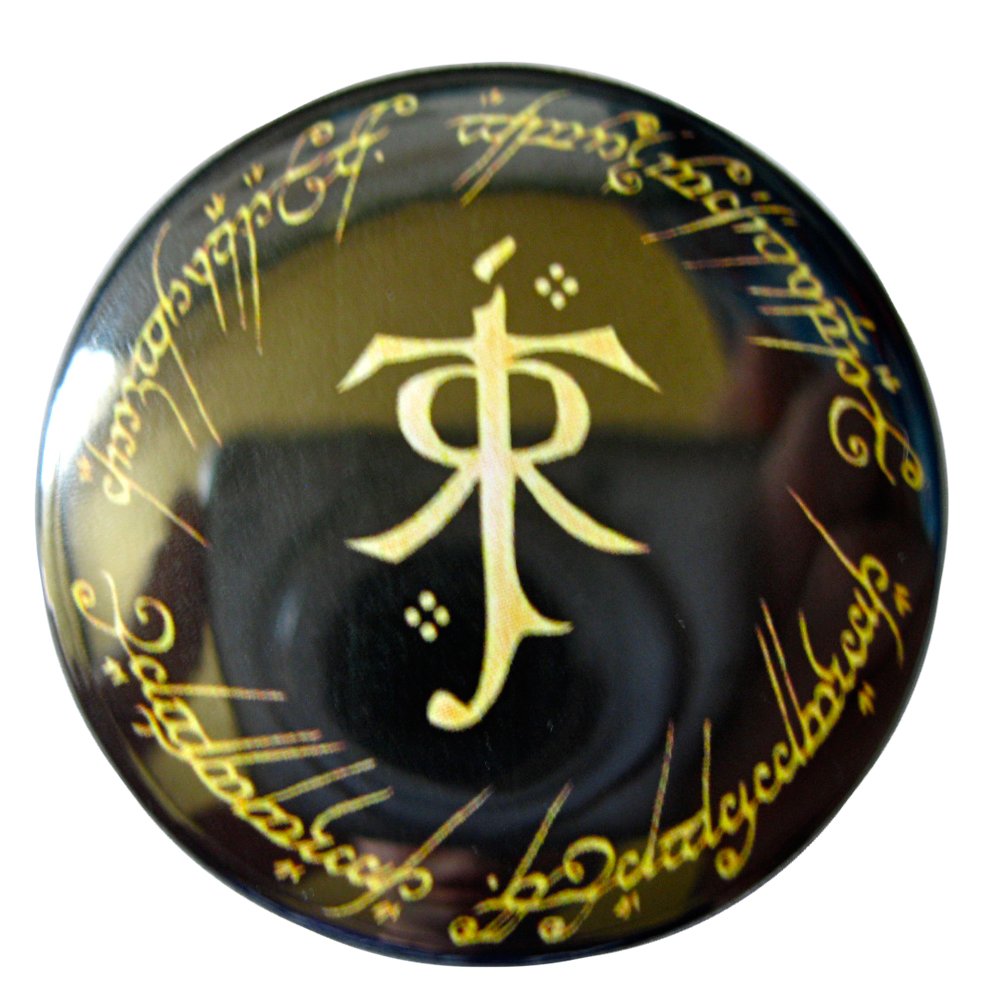 Lord of the Rings "The One Ring" Pinback Button Badge