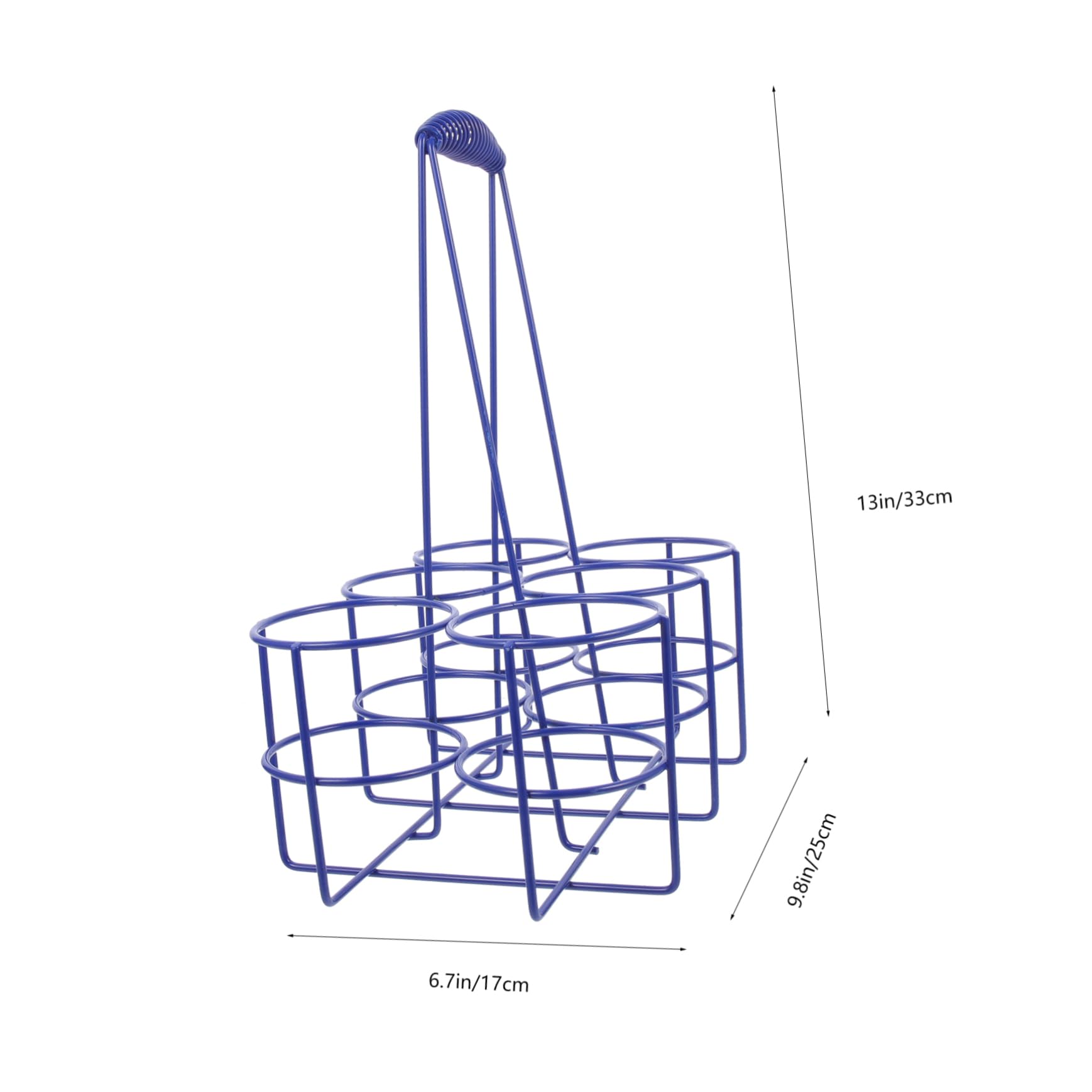 Cabilock Handheld Beer Storage Basket Beer Bottle Holder for Parties Bars and Ktvs Break Resistant and Reusable Organizer Design for Easy Carrying