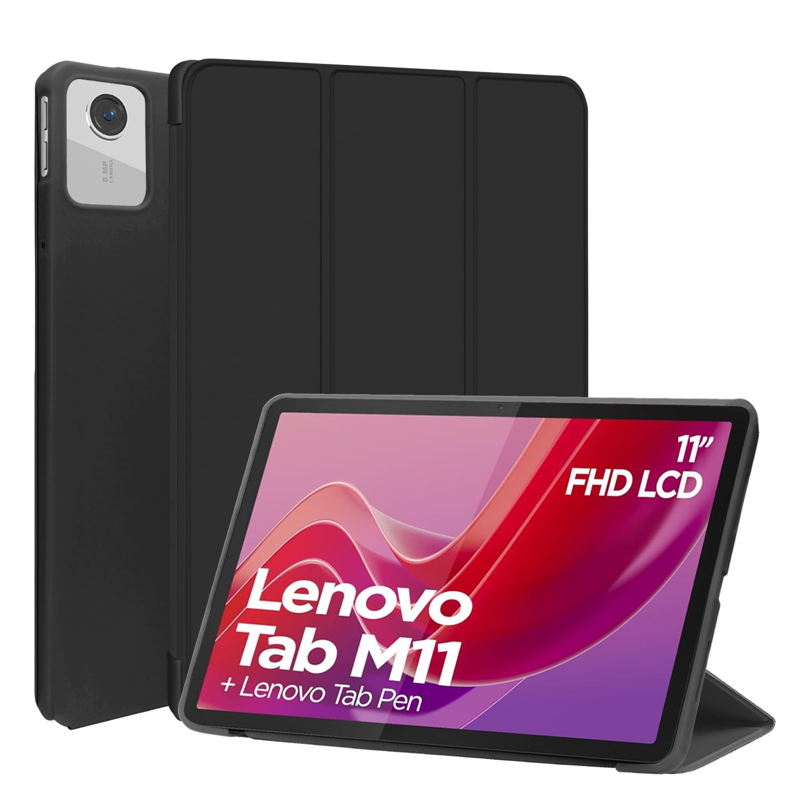 Amazon.com: CASZONE Folio Case for Lenovo Tab M11 11 inch