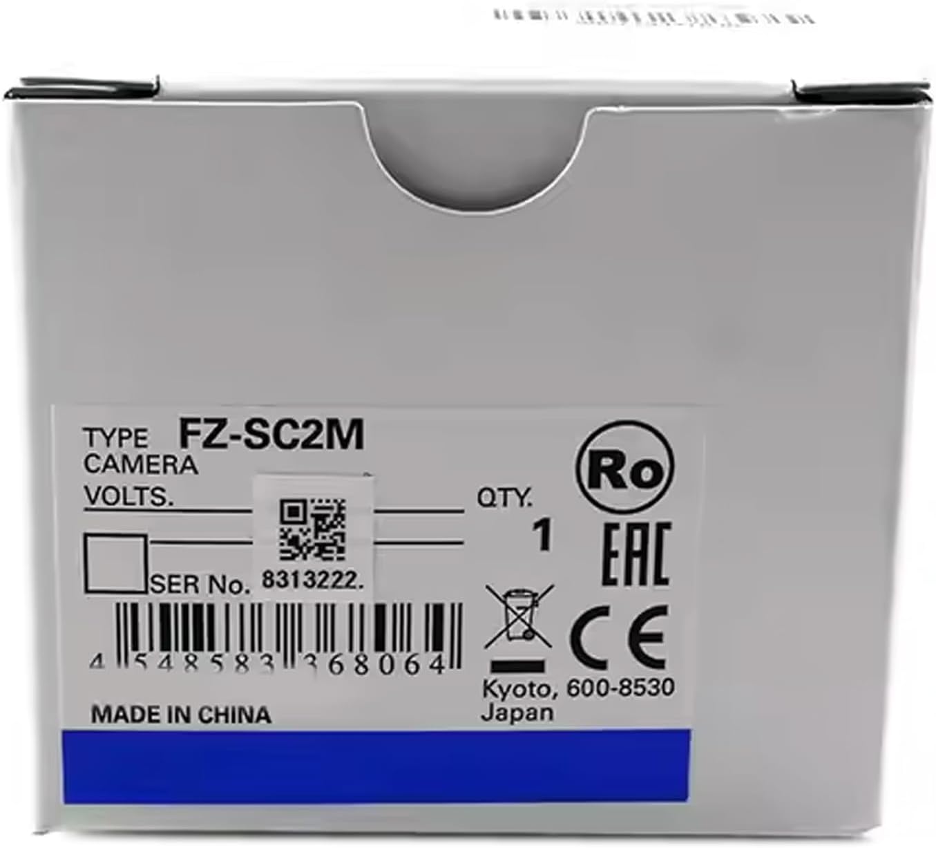 OMRON FZ-SC 視覚センサ デジタルカメラ単体 30万画素 カラータイプ