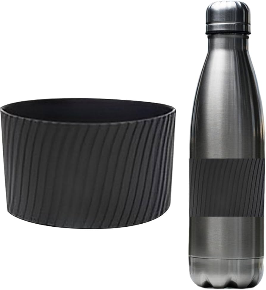 1/9 Silicone Mug Sleeve - 8cm Diameter Silicone Sleeve Fits, Heat