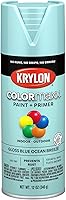 Vista 14 de Krylon K05562007 COLORmaxx Acabado transparente acrílico para uso en interiores y exteriores, color cristal satinado, 11 onzas (paquete de 1)
