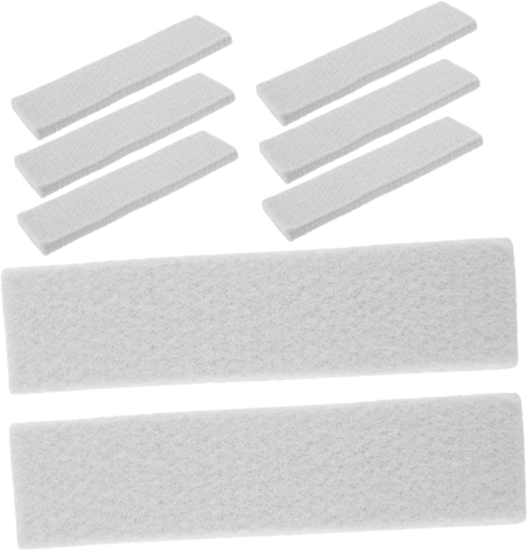 SUPVOX 8Pcs Felt Brake Pads for Fitness Bikes Durable and Wear Braking Discs for Gym Use Made from and Felt for Riding Enthusiasts