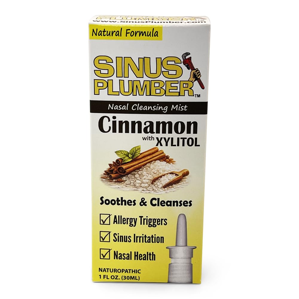 Sinus Plumber Cinnamon Xylitol Nasal Spray, Allergy Sinus Nasal Cleanse — Amazon image 8