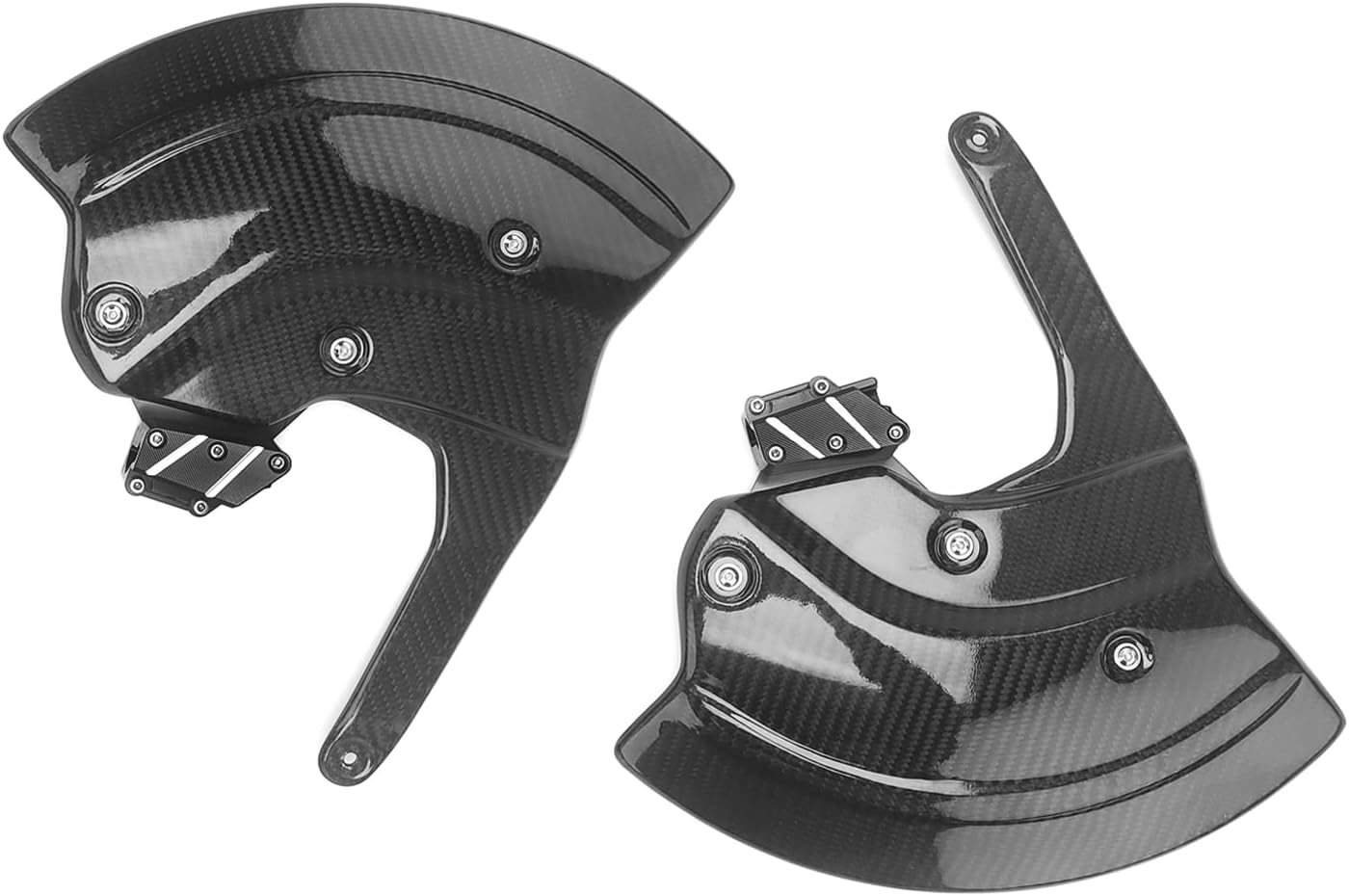 Motorycle Real Carbon Fiber Brake Caliper Cover Guard Fit for B-MW S1000R S1000RR M1000R M1000RR S1000XR 2019-2024 Front Fender Disc Covers Accessories