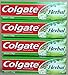 Produktbild Colgate Kräuter-Zahnpasta - Multipack von 4er Pack Zahnpasta Mit Eukalyptus, Myrrhe, Kamille und Massage - Masse Fluorid Zahnpaste Gel Für Zahnfleischerkrankungen - 100ml