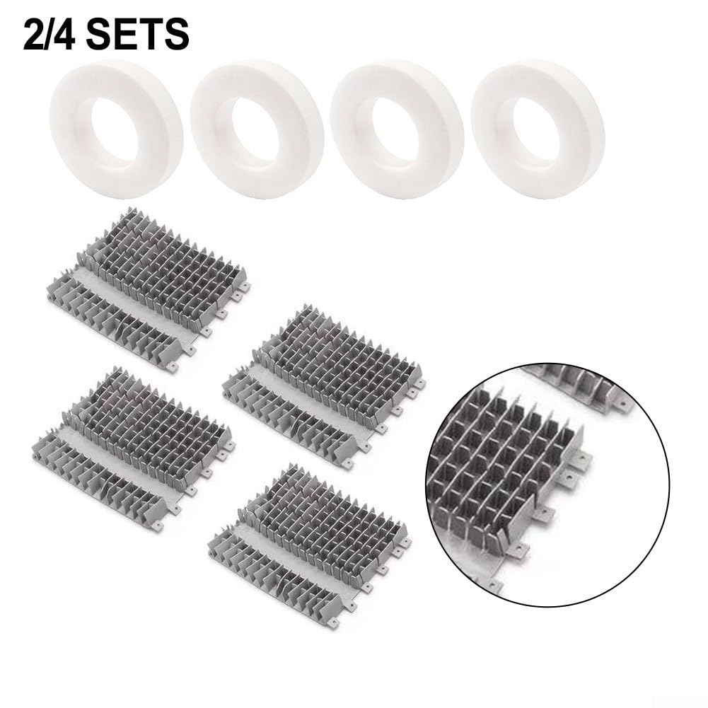 Kit de cepillo de escalada y anillos de repuesto para delfín para robots de piscina Triton Plus Dx5 Plus M400 para aumentar el rendimiento de limpieza en paredes y esquinas utilizando Pva robusto para