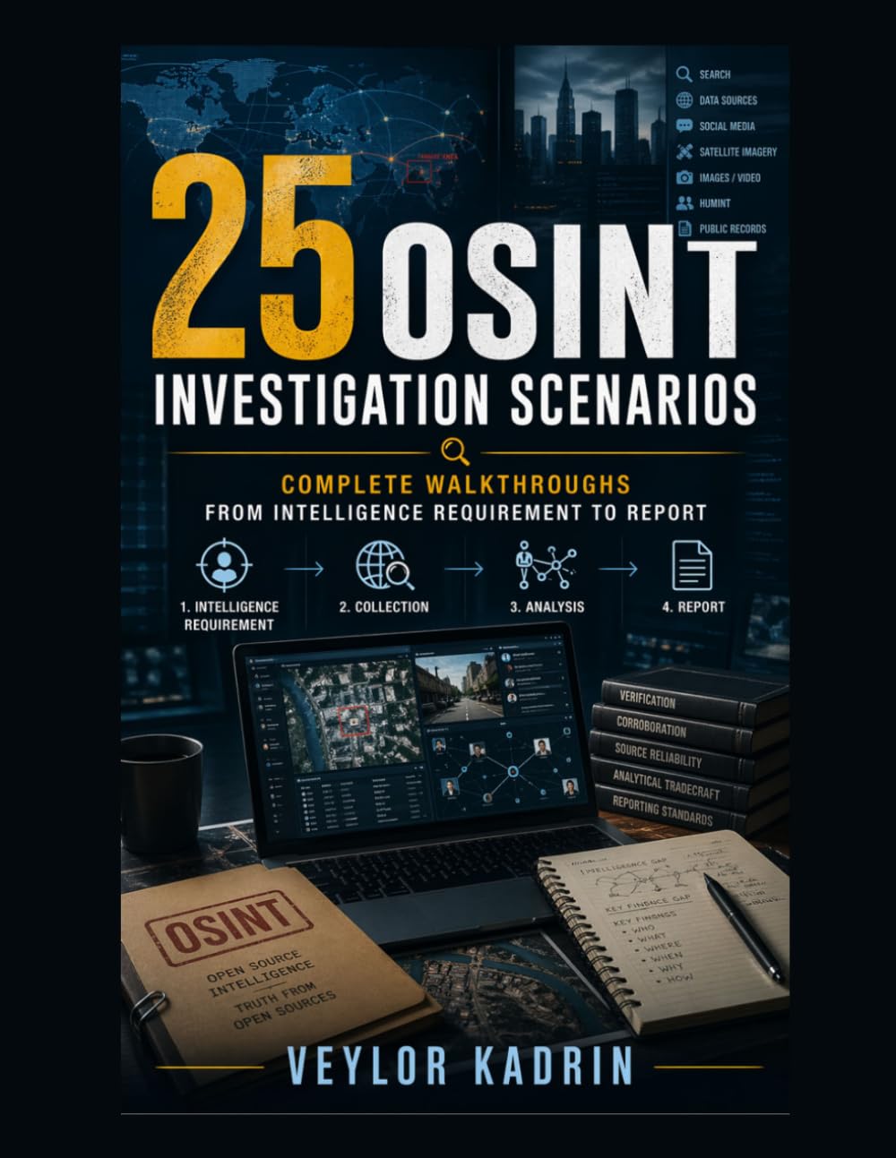25 OSINT Investigation Scenarios: Complete Walkthroughs from Intelligence Requirement to Report