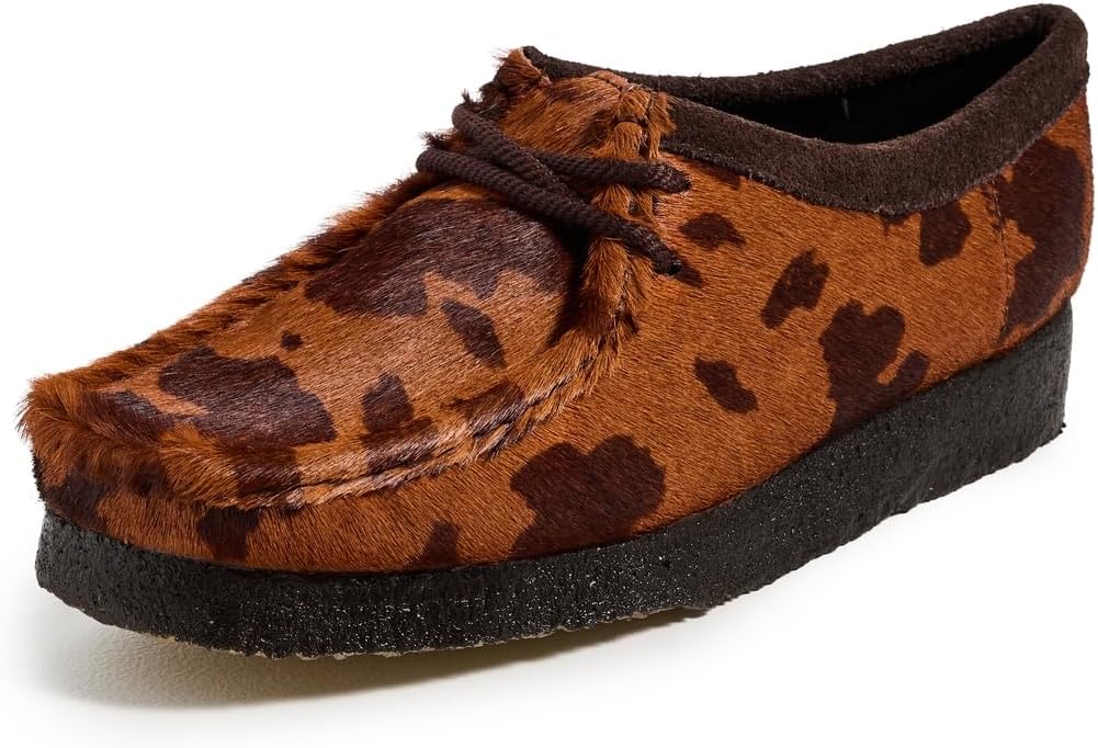 Clarks Women's Wallabee Shoes - Cow Hair Comfort