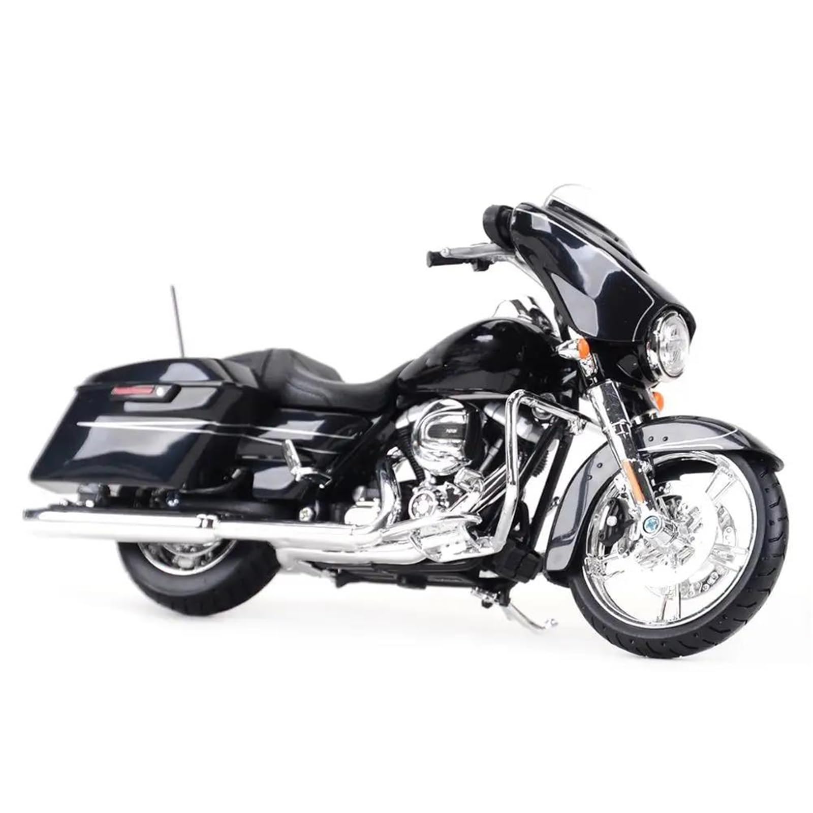 Modelo a Escala de Moto Juguetes De Modelos Motocicletas Fundición A Presión 1:12 para Harley para Davidson Street Glide 2015 Adornos para Computadora Escritorio