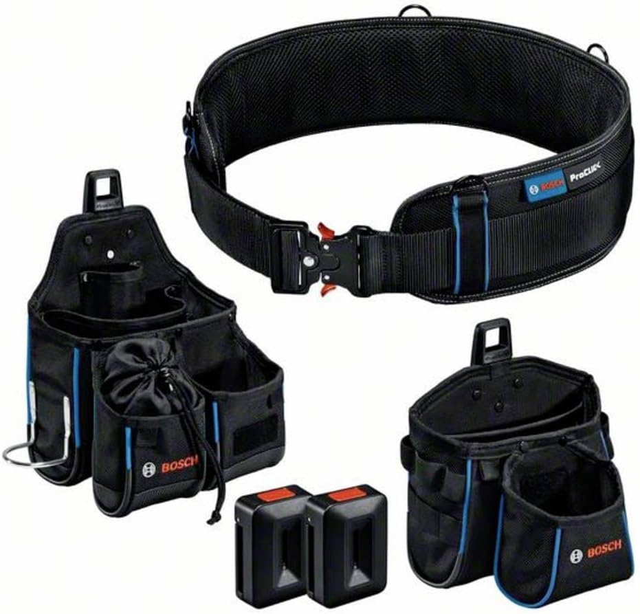 Bosch Professional BELT93KIT Work Belt 93 Pouch Set