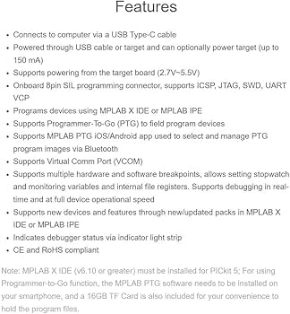 PICkit5 正規品　未開封　新品 Amazon.co.jp: PICkit 5インチ回路デバッガ/プログラマー