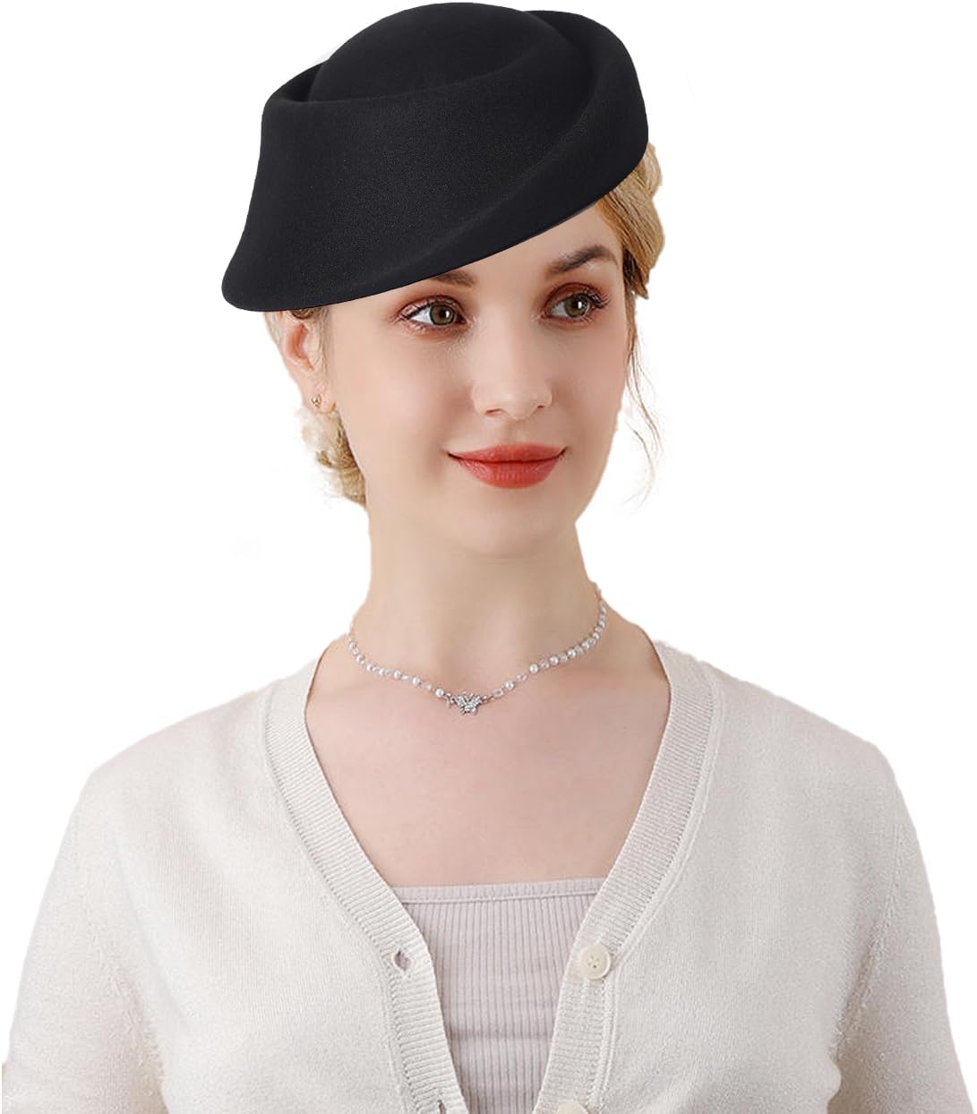French Beret for Women Boinas para Mujer Vintage Fascinators Wool Berets Solid Color Beret Fashion Outdoor Winter Pillbox Hat