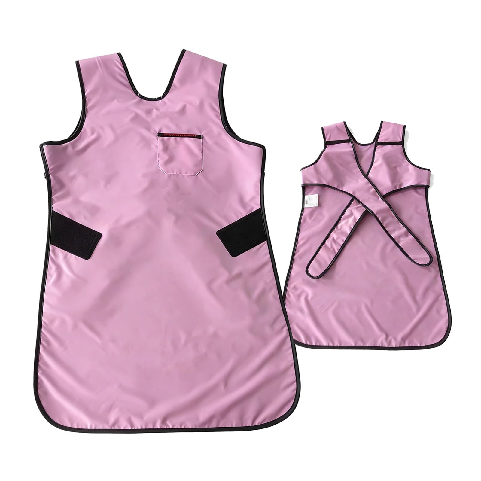 Tablier en Plomb Tablier Léger En Plomb Pour Rayons X, 0,5 Mmpb, Boucliers En Plomb Roses Unisexes Pour Laboratoire Dentaire, Protection Contre Les Rayons X Et La Radiologie(Small)