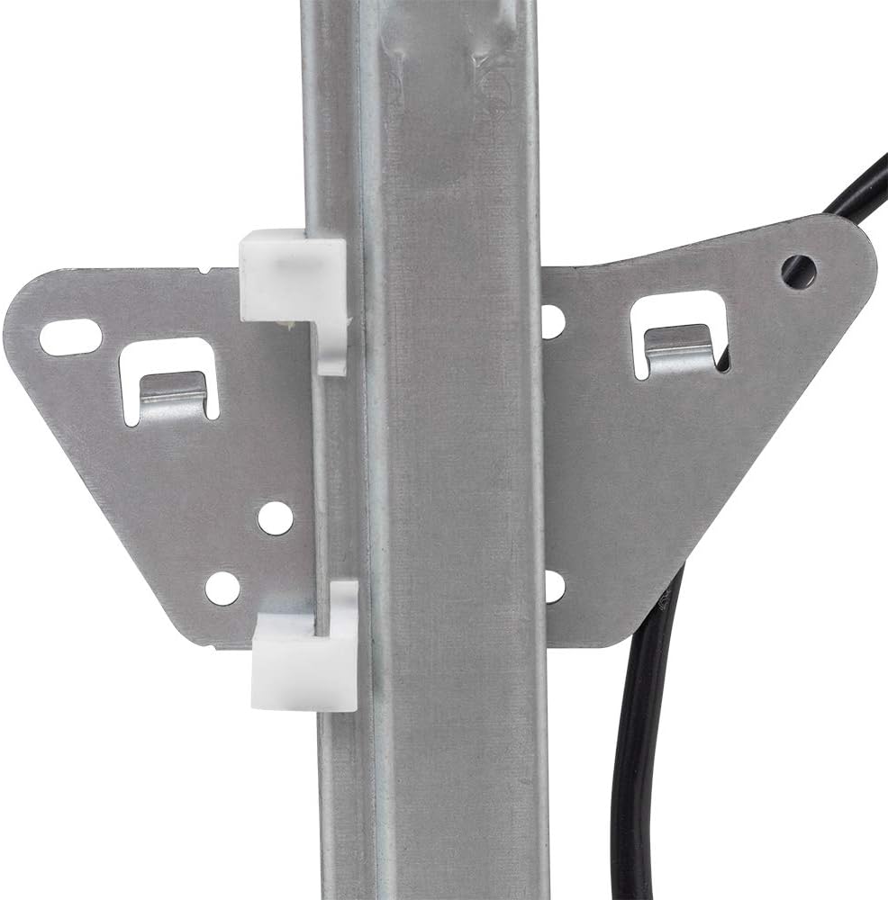 AutoandArt Brock Replacement Driver Rear Power Window Regulator with Motor Assembly Compatible with 2000-2004 Dakota Quad Cab Pickup Truck