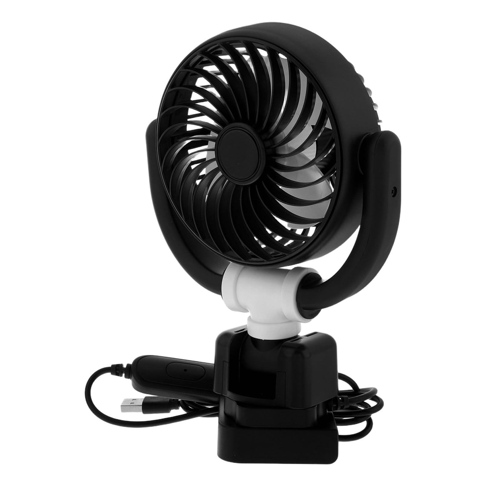 GRIRIW Auto Cooling Fan Car Interior Fan Portable Truck for Efficient Heat Dissipation