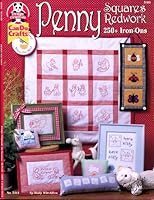 Penny Squares Redwork: 250 Iron-Ons 157421781X Book Cover