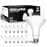 DAYBETTER BR30 LED Light Bulbs Indoor Flood Light, 5000K Daylight White LED Bulb 65W Equivalent, Dimmable, E26 Base, 800LM, Recessed Can Bulb for Living Room Bedroom Dining Room Bathroom, 12Pack