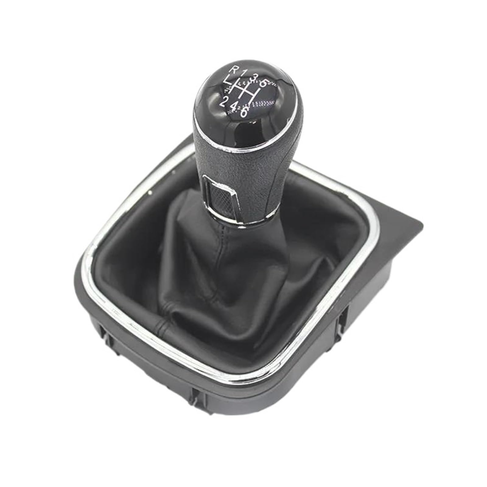 Uieowhn 6 Speed Car Gear Shift Knob Head For Golf 6 5 Rabbit Mk5 Mk6 2004-2014 Car Gear Shift Stick Knob(6 Speed)