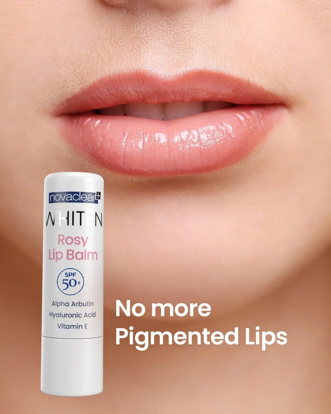 Rosy Lip Balm – 4,9 g SPF25 zonbescherming, hydraterende, donkere preventie voor gepigmenteerde en donkere lippen | Voor vrouwen en mannen
