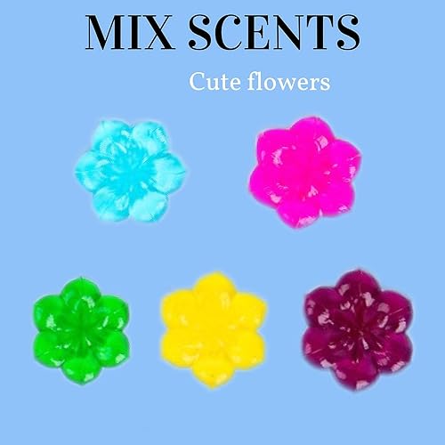 Miniatura 7 de Sello de gel para inodoro, limpiador de inodoros Mix Scents, sellos de limpieza de inodoro de gel fresco con cal limpia y prevención (5 piezas)