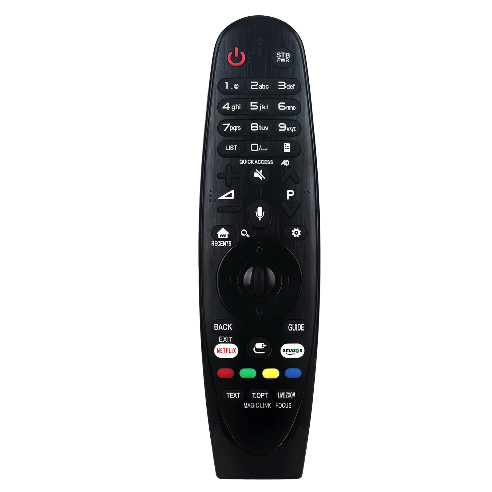 AN-MR650A Replace Magic Remote with Voice Recognition Works for LG Smart TV OLED W7 G7 E7 C7 B7 B7A Super UHD SJ9570 SJ9500 SJ8570 SJ857A SJ8500 SJ850A SJ8000 UHD 4K UJ7700 UJ6570 UJ657A UJ6540 UJ6500