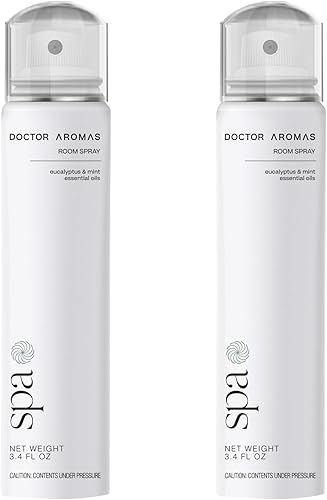 Doctor Aromas - Ambientador en aerosol para habitación, eliminador de olores, aroma elegante para el hogar, habitación o baño, decoración y