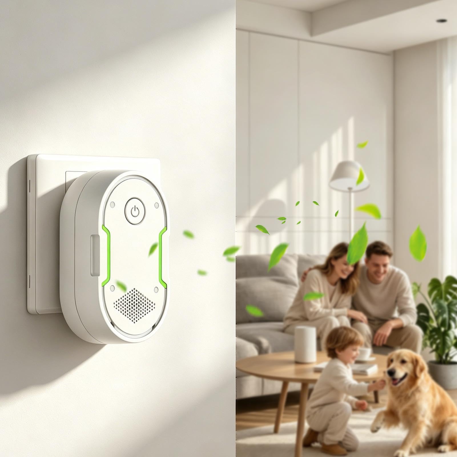 Desodorizante de de gatos Eliminador de olor a de mascotas inteligente | Purificador Aire Desodorizante de Gato en oficina dormitorio salón apartamento residencia balcón