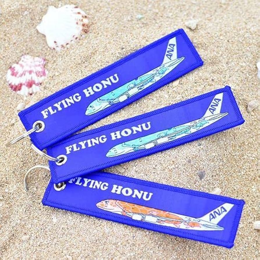 ANAオリジナル＞ FLYING HONU フライトタグ3本セット