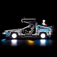 Vista 5 de BRIKSMAX Luz para Back-to-The-Future-Time-Machine 10300 - Kit de iluminación LED compatible con Lego Creator Expert - No incluye el set de Lego