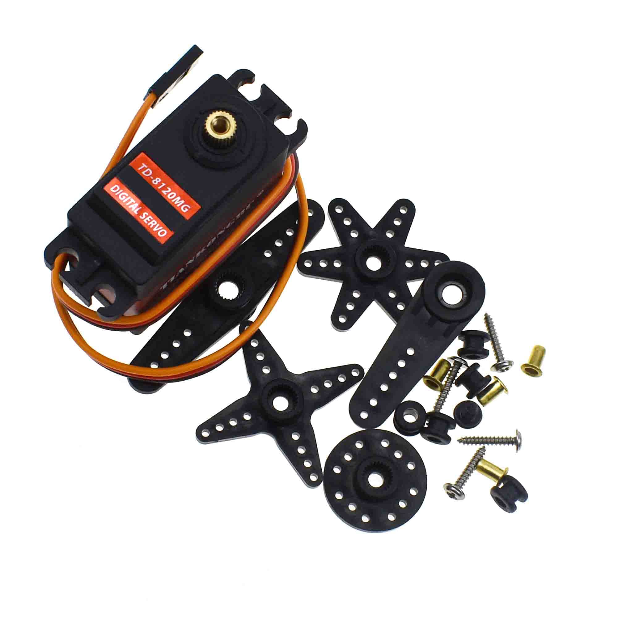 Reland Sun TD-8120MG 20KG Digital Servo Waterproof Large Torque Metal Gear (90-180 Degrees)