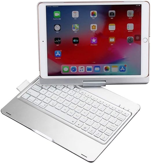 iPad 6th Generation Cases with Keyboard, TechCode 360 Rotate Wireless