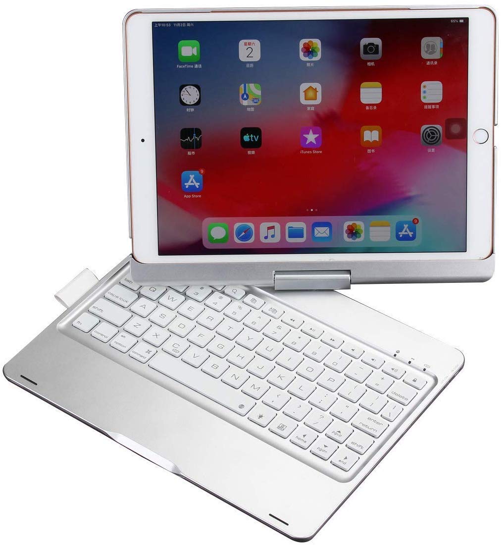 Amazon.co.jp: TechCode iPad air 2 キーボードケース 七色バック