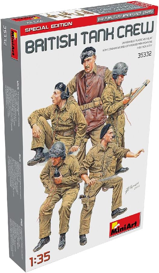Miniart 1:35 - British Tank Crew - Special Edition