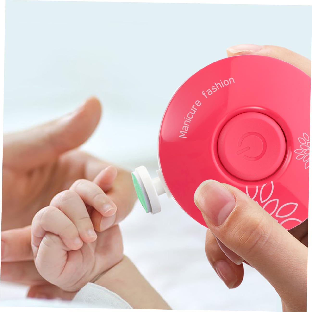 FOMIYES 3 Piezas Uñas Eléctricas Cortador De Uñas Para Bebé Cortadora De Uñas Eléctrica Cortaúñas Para Bebés Lima De Uñas Para Recién Nacidos Niño Pequeño Amoladora Abdominales Eléctrico
