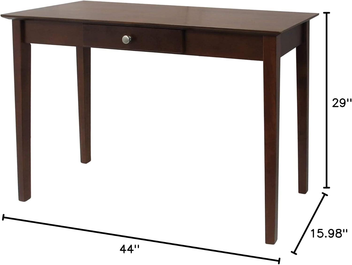 Winsome Wood Rochester Occasional Table, Antique Walnut : Home & Kitchen