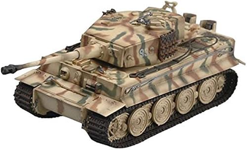 Fácil Modelo Tiger I Late tipo Totenkopf División Panzer 1944Vehículo Militar Kit