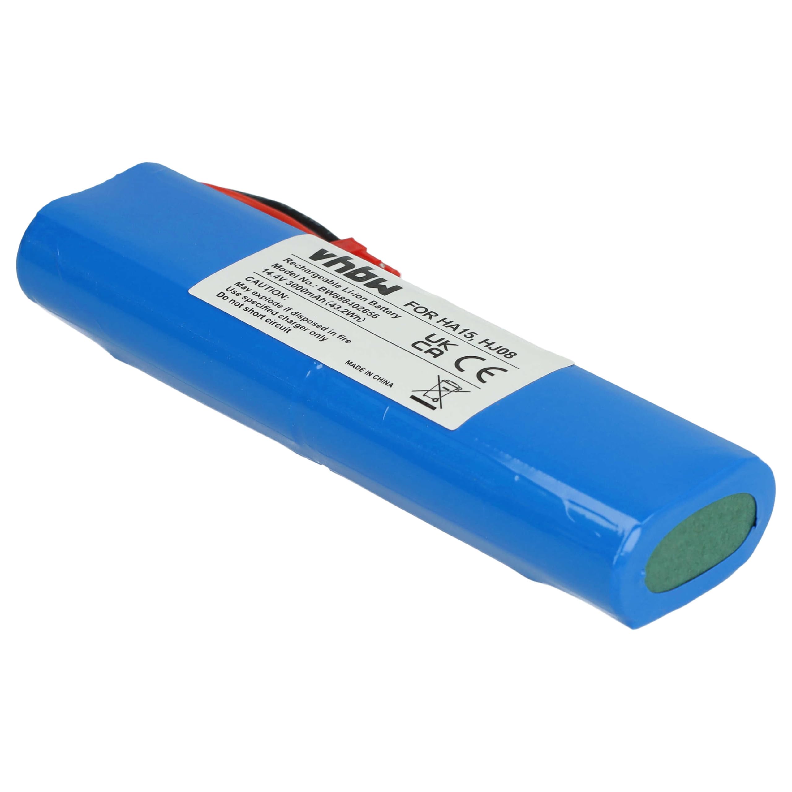 Batteria 2600mAh Per Aspirapolvere Ariete - Compatibile Con Modelli Pro 2713/1, Evolution, X Clean