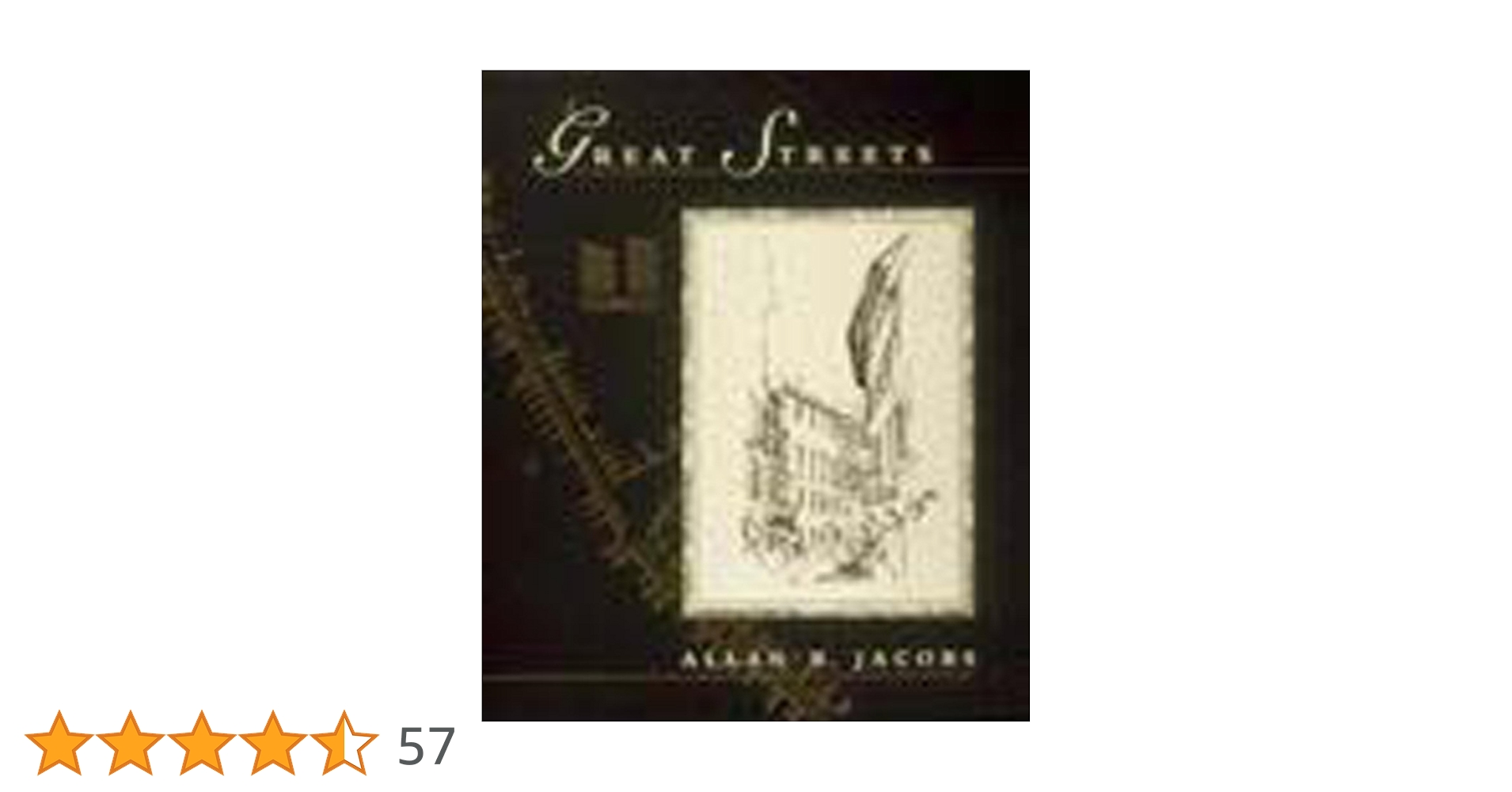 Amazon | Great Streets (Mit Press) | Jacobs, Allan B