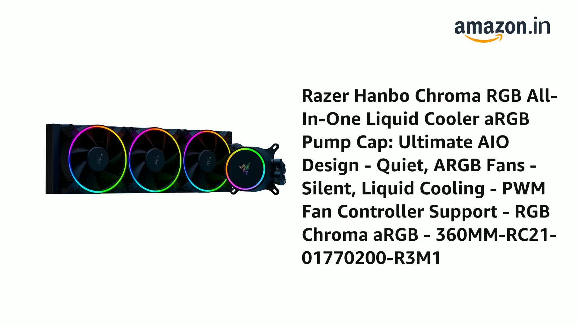 Razer Hanbo Chroma RGB All-In-One Liquid Cooler: Ultimate AIO