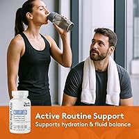 Vista 8 de Youth & Tonic Water Weight Away – Herbal Diuretics for Water Retention & Bloating Support – with Potassium & Vitamin B6 for Fluid Balance – 30 Pills