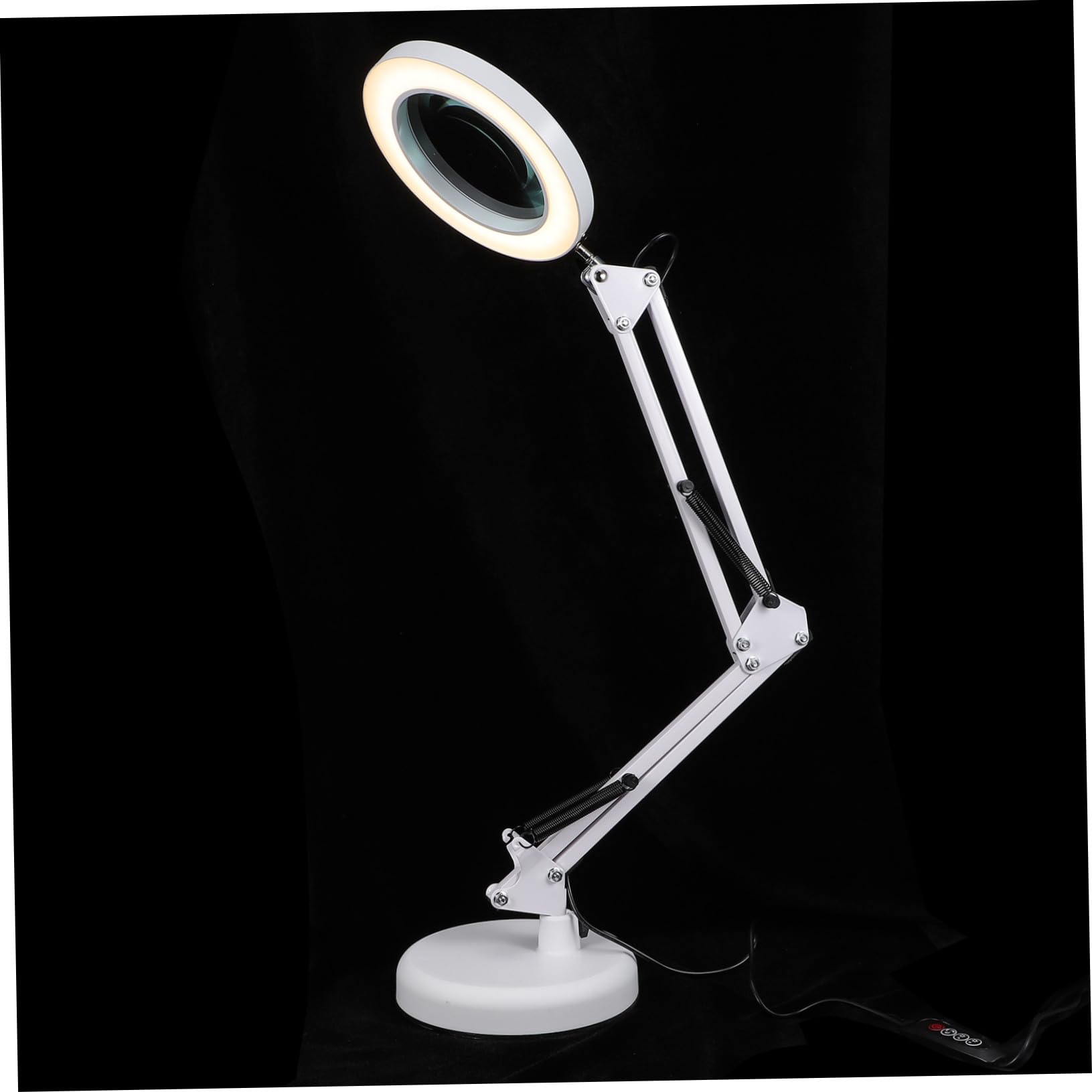 Lámpara de Aumento LED 8w 5x Plegable Luz para Escritorio
