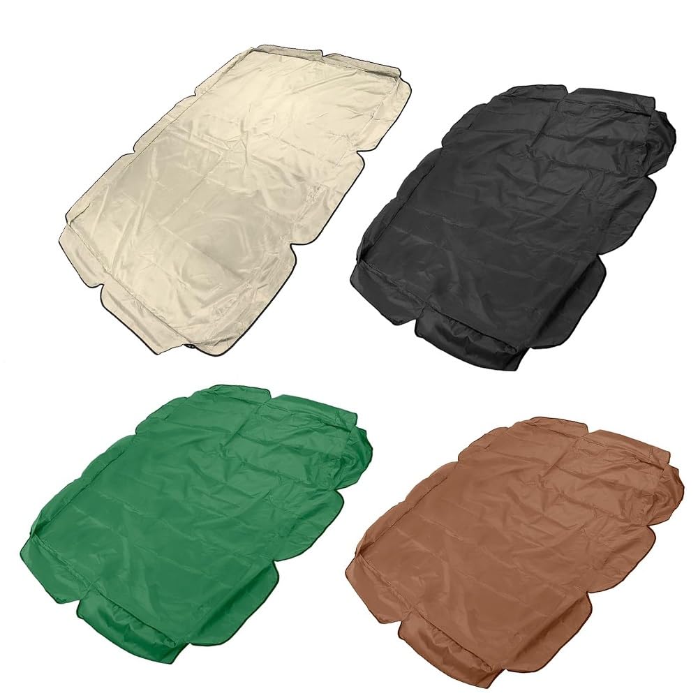 Generic Cubierta Balancín Toldo De Repuesto para Columpio De Jardín | Impermeable, Resistente Al Viento, Para Patio Al Aire Libre Para Columpio De 3 Plazas(Red,98x72.8in-249x185cm)