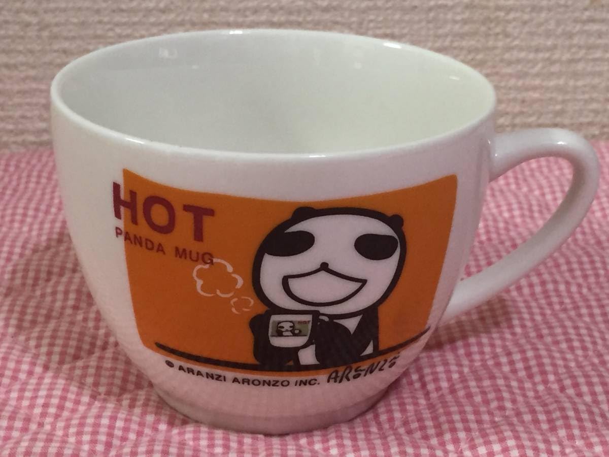 Amazon.co.jp: 品 アランジアロンゾ パンダ マグカップ 1点 陶器製