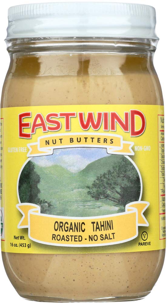 East Wind, Nut Butter Tahini Roasted Organic, 16 Ounce