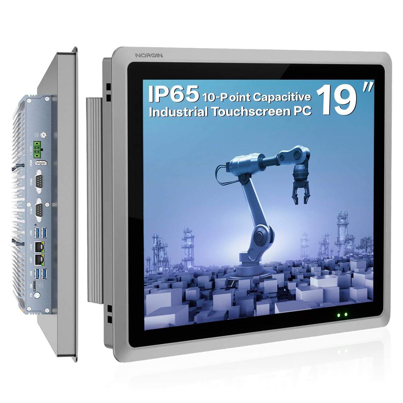 19" Panel PC Industriale Senza Ventola Touchscreen All-In-One