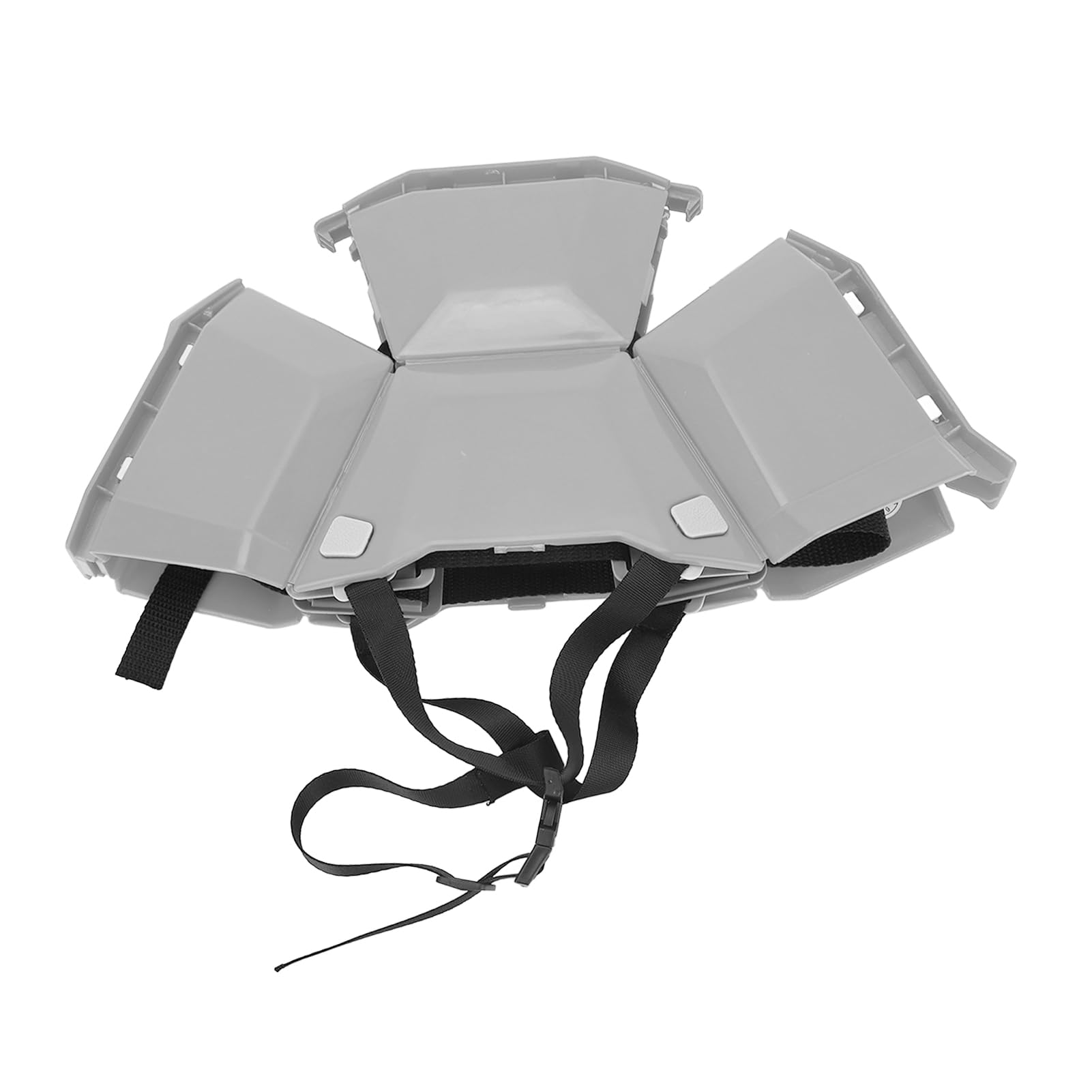 YWBL-WH Casco Pieghevole, Cappello di Sicurezza per Protezione della Testa in Plastica Ad Alta Resistenza con Circonferenza della Testa Regolabile 47 * 62 Cm, per Lavoro All'aperto,